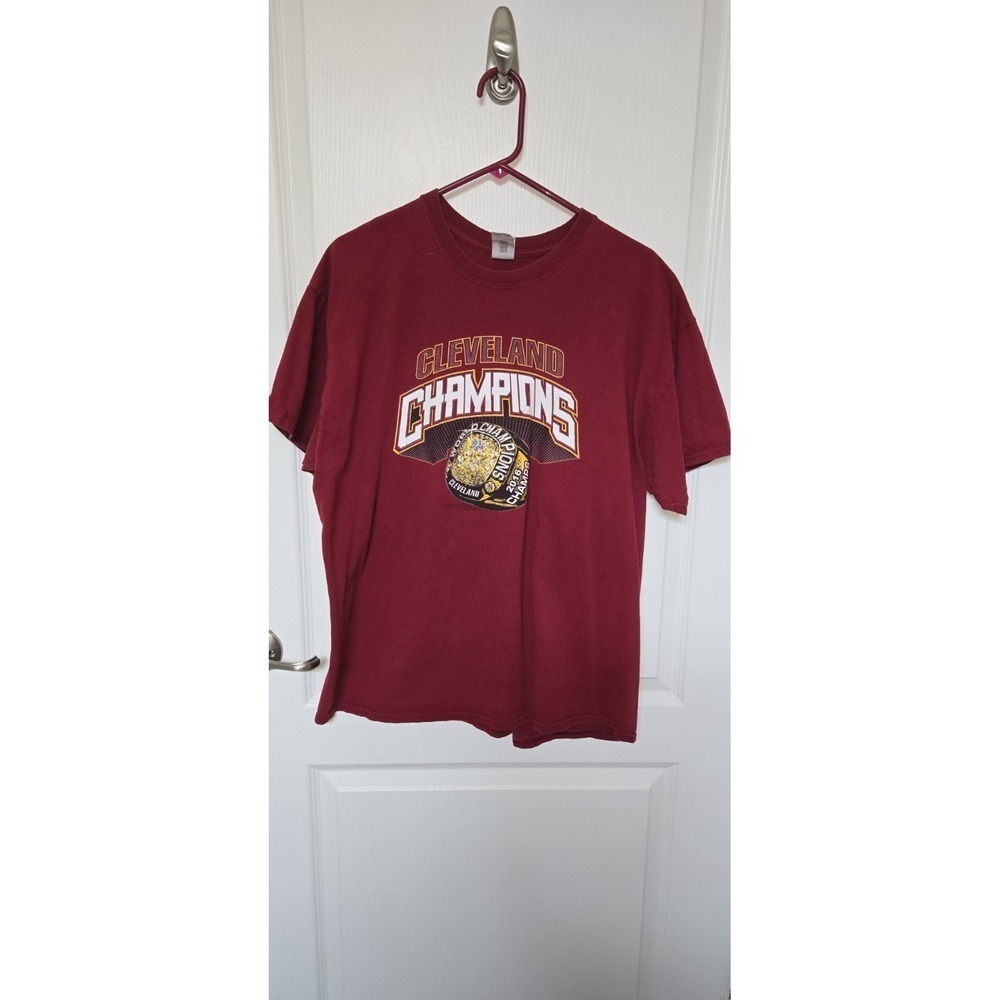 Cleveland World Series 2016 National Champions Maroon Red XL T-shirt